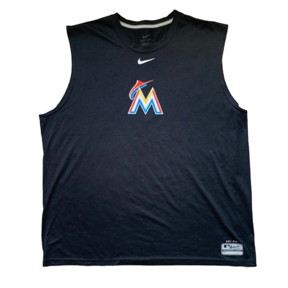 Men’s Miami Marlins Sleeveless T-Shirt